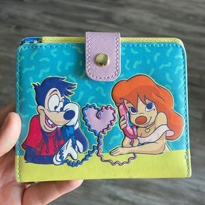 Loungefly Max and Roxanne Disney Goofy Movie Wallet